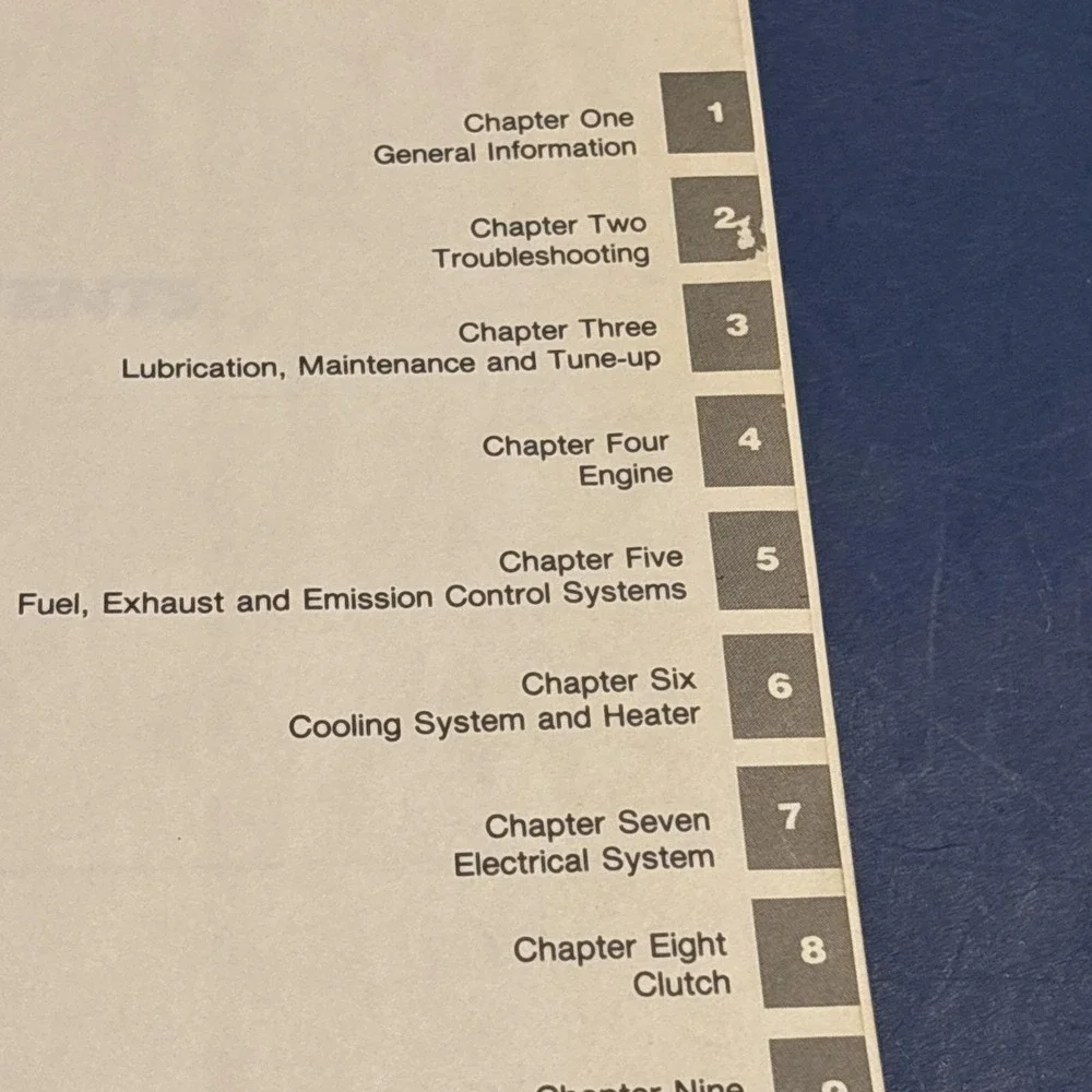 Clymer Honda Civic 1973-1983 Shop Manual A227 CVCC Repair Guide Vintage